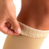 Truform Compression Stockings - 20-30 mmHg Thigh High Length, Dot-Top, Open Toe, Beige, 2X-Large