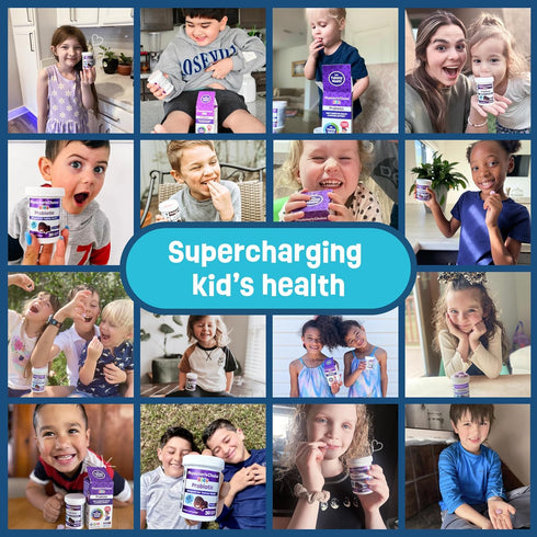 Physician's CHOICE Probiotics for Kids - 7 Diverse Strains, Organic Prebiotics, Vitamins & Minerals - Immune &