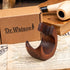 Wooden Pipe Stand - SNAIL for 1 Tobacco Pipe, Handmade from Solid Wood, Dr Watson
