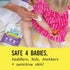 YAYA ORGANICS Baby Bug BAN Insect Repellent Wipes, All-Natural, DEET-Free, Non-Toxic for Babies, Kids, Sensitive Skin
