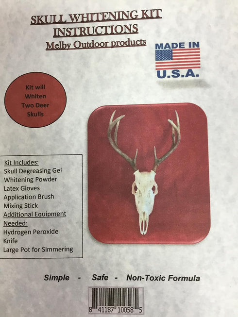 MELBY OUTDOORS Skull WHITENING KIT