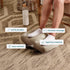HoMedics Comfy Footrest Massager, Soothes Tired Feet and Toes, Invigorating Vibrations, Beanbag-Style Cushion, Soft