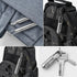 TISUR Small Titanium Pill Case, Portable Keychain Pill Holder, Waterproof Travel Pill Organizer with Removable