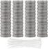 48 Pieces Lint Traps for Washing Machine, Stainless Steel Lint Snare Traps with 48 Pcs Cable Tie