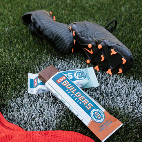 CLIF Builders - Chocolate Mint Flavor, Plant Based Protein Bars, Gluten Free, 20g Protein, 2.4 oz. (12 Pack)
