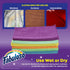 Fabuloso Microfiber Cleaning Cloths, 24 ct Rainbow Colors, Lint-Free for Surfaces and Wood Furniture