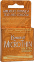Mayer Laboratories Kimono Textured Condom - 3 Condoms