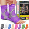 Compression Socks for Plantar Fasciitis, Achilles Tendonitis, Arthritis Relief - Ankle Brace Compression Sleeve -