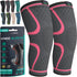 Modvel 2 Pack Knee Brace for Men & Women, Compression Sleeve for Knee Pain Relief, Sports Support