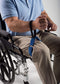 Patient Aid Thigh Lifter Strap - Leg Lift Assist Band with Padded Thigh Lifting Strap for Mobility Device, Disabled,