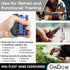 CanDo Digi-Flex Hand and Finger Exerciser, Black-X-Heavy, for Dexterity and Strength