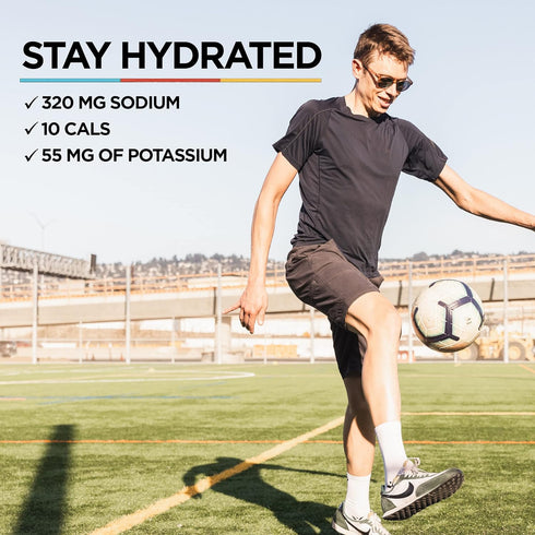 GU Energy Hydration Electrolyte Drink Tablets, Vegan, Gluten Free, Caffeine Free, Enhanced Endurance Sports Drink,
