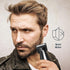 Perry Ellis Rechargeable Ear and Nose Hair Trimmer for Men, 3 Detachable Heads for Beard, Eyebrow, Nose, Ear Grooming