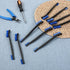 WY LIGHTING LEVEL 9Pcs Set Double-Ended Cleaning Brushes Nylon All Purpose Clean Brush Small Detailing Crevice Brush