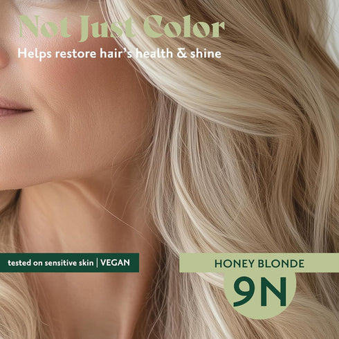 Herbatint Permanent Hair Dye for Women, 9N Honey Blonde, 5.75 fl oz, Ammonia-Free, Vegan