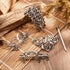 Syhood 6 Pieces Vintage Silver Celtic Hair Slide Hairpin – Celtic Knot Hair Stick Clips – Creative Barrette Accessories