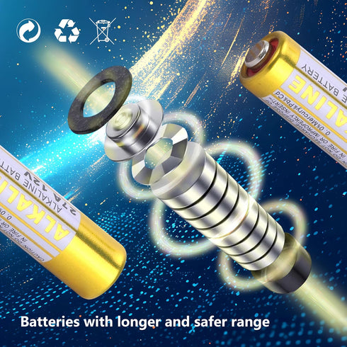 kunying A27 27A 12V Battery,27a 12v Remote,27a 5 Pack, 12 A27 Battery for Batteries Long Lasting Volt Batteries