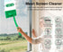 MyLifeUNIT Mesh Screen Cleaner, Detachable Window Screen Cleaning Brush Washing Tool, Windows Screen Cleaner with Wet