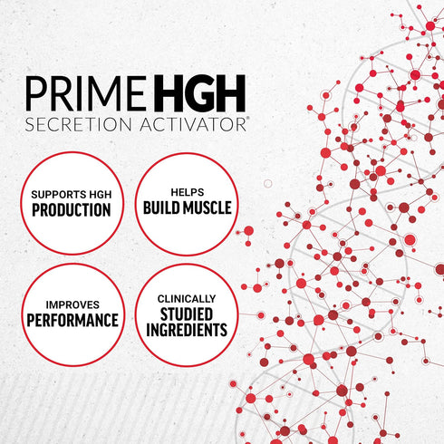 Force Factor Prime HGH Supplement for Men, 75 Capsules, Clinically Studied AlphaSize for Performance