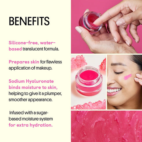 Winky Lux Jelly Bear Hydrating Primer - Minimize Pores & Smooth Skin, Moisturizing Makeup Primer