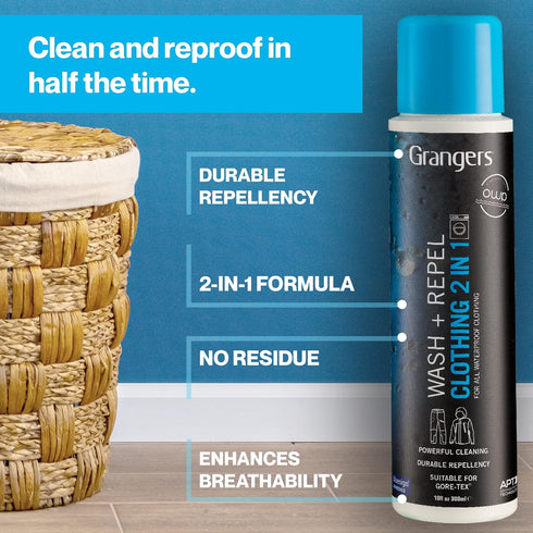 Grangers Clothing Repel Wash-In Waterproofing Treatment