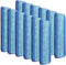 12 Pack Microfiber Cleaning Pads Compatible with All Bona Mops, Washable and Reusable for Hardwood Floors
