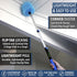 EVERSPROUT Cobweb Duster and Extension-Pole Combo, 1.5-to-3 Foot, 8-10 Ft Reach, Soft Bristles, Lightweight