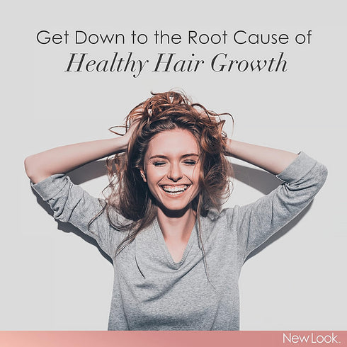 New Look Hair Growth Support Vitamins for Women and Men - Clinical Strength Supplement for Thicker, Fuller Hair, 60