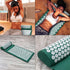 Sivan Acupressure Mat and Pillow Set for Back and Neck Pain Relief - Green, Chronic Pain Treatment