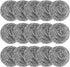 15 Pack Steel Wool Scrubber - Heavy Duty Stainless Steel Scrubbers for Cleaning Dishes, Pots, Pans, Bathroom, Oven