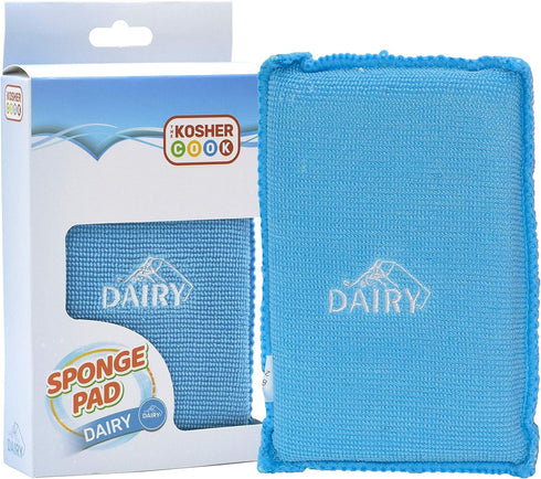 Dairy Blue Dishwashing Sponges | Heavy Duty Scouring Pad, Non-Scratch Scrubber | Durable and Soft Kitchen Accessories
