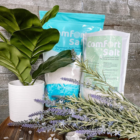 Magnesium Bath Flakes - Soak for Relaxation, Recovery, & Wellness - 4 Pound Bag