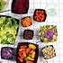 PLASTICPRO Disposable Square Serving Bowls, 8 OUNCE, Black Pack of 4, Party Snack or Salad Bowl