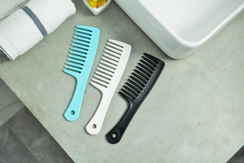Wide Tooth Comb and Large Hair Detangling Comb, Durable Hair Brush for Best Styling and Professional Hair Care, Suitable for Curly Hair, Long Hair, Wet Hair in all Types.