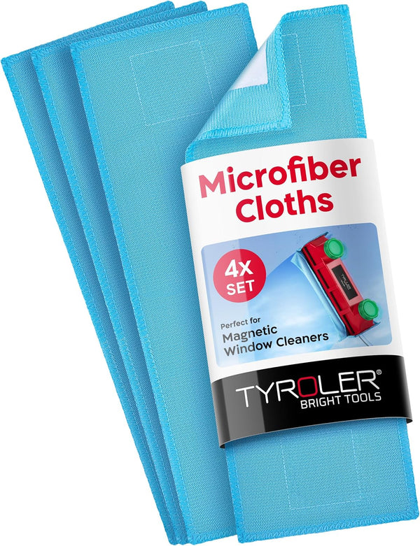 Tyroler Bright Tools Premium Replacement Microfiber Cleaning Cloths | Exclusively Designed for