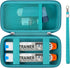 Hard Carrying Case for 2 EpiPen's or Auvi-Q, Medical Travel Case with Mesh Pockets for Inhaler and Eye Drops