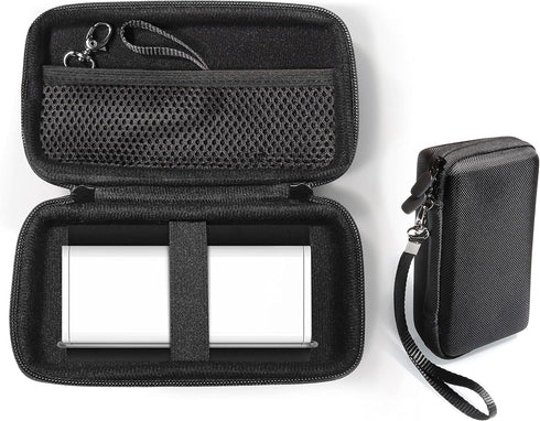 Blood Pressure Monitor Case Compatible with QardioArm - Compact Lightweight Strong Case with Mesh Pocket for Log Book