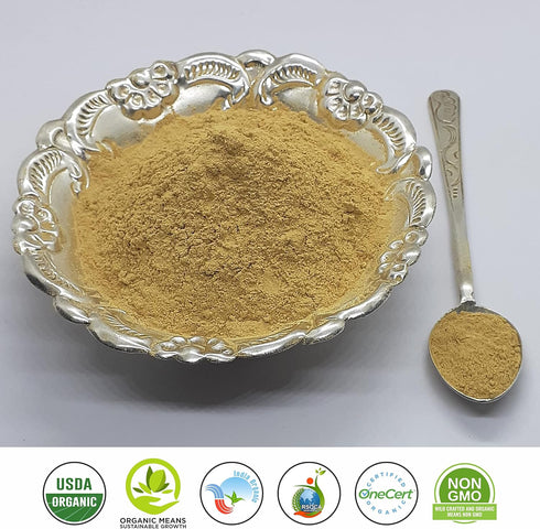 Triphala Churna Powder – Organic Ayurvedic Detoxification and Rejuvenation Formula – Non-GMO, Vegan – 454 GMS
