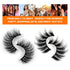 JIMIRE 20 Pairs False Eyelashes, 2 Styles Mixed Fluffy Eyelashes Natural Volume Wispy Faux Mink Lashes Pack