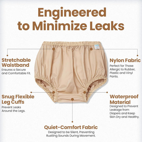 Incontinence Leak-Protection, Washable Pull-On Cover Pant, Advanced Duralite-Cool-Lightweight-Durable- Kleinert's