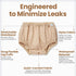 Incontinence Leak-Protection, Washable Pull-On Cover Pant, Advanced Duralite-Cool-Lightweight-Durable- Kleinert's