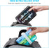 FGcase Pill Organizer 3 Times a Day, Large Weekly Pill Case with Travel Case, 21 Compartments, Rainbow Black