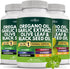NEW AGE Oregano Oil 6000mg, Garlic Extract 4000mg, Olive Leaf 3000mg with Astragalus - Immune Support Supplement