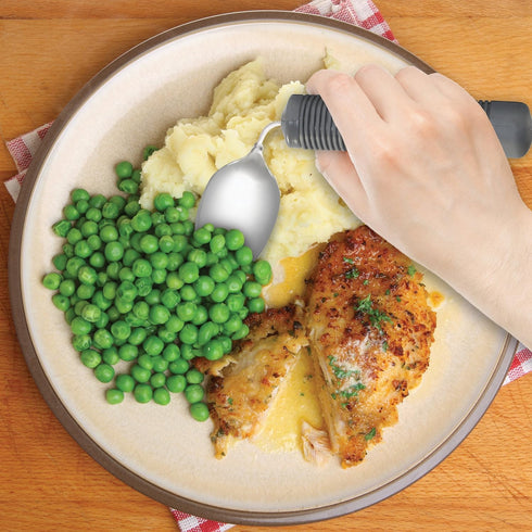 Rehabilitation Advantage Teaspoon with Wide Rubber Handle