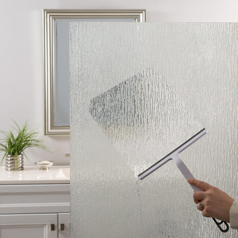 Bath Bliss Chrome Extendable Suction Hook Squeegee