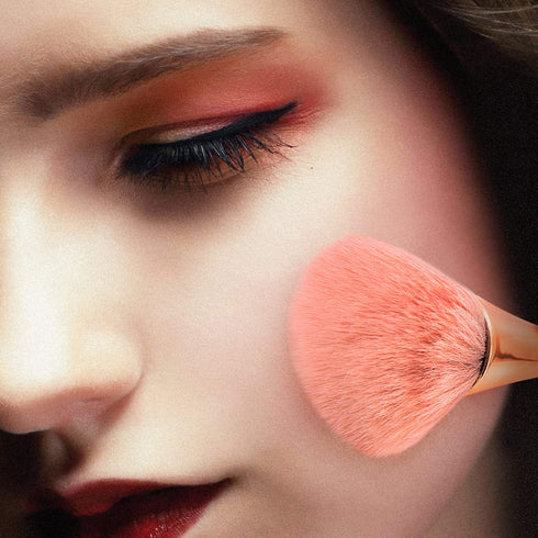 Super Large Mineral Powder Brush, Bronzer Kabuki Makeup Brush, Soft Fluffy Foundation Brush