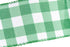 ATRBB Green and White Buffalo Plaid Ribbon, 10 Yards by 2.5 Inches for St Patrick's Day Decoration and Craft Bows