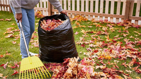 Glad Extra Large Drawstring Lawn and Leaf Bags, 39 Gallon, 30 Count
