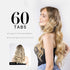 The Hair Shop Smart Tabs Tape-in Hair Extension Tape, 60 Tabs for 100% Remy Human Hair Extensions