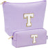Preppy Stuff Cute Cosmetic Bag, Large Makeup Bag for Travel, Personalized Gifts for Women, Daughters, Sisters